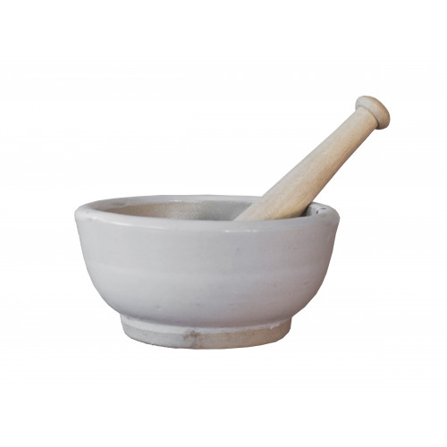 Ceramic Mortar and Pestle